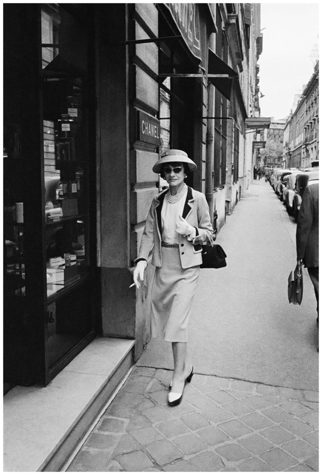 Photo Mark Shaw Coco Chanel Paris 1957